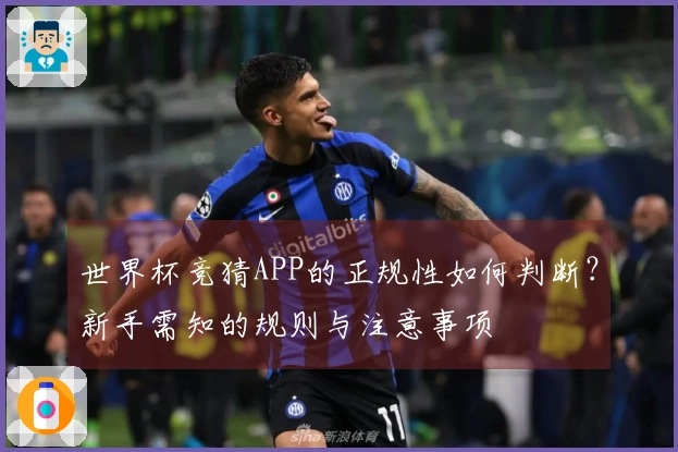 世界杯竞猜APP的正规性如何判断？新手需知的规则与注意事项